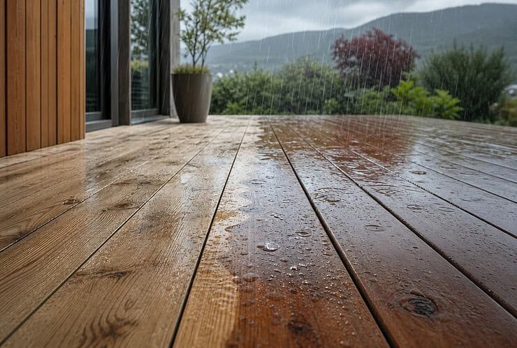 pluie sur saturateur pas sec