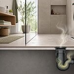 remontée odeur douche italienne