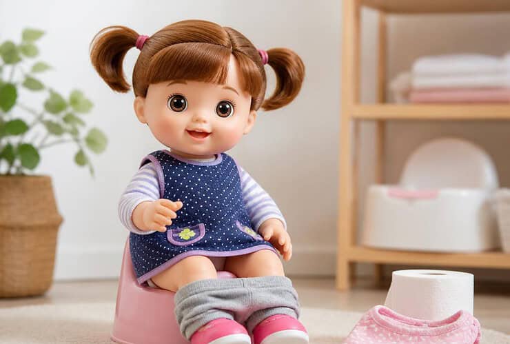une poupee qui pete jouet star des enfants coreens