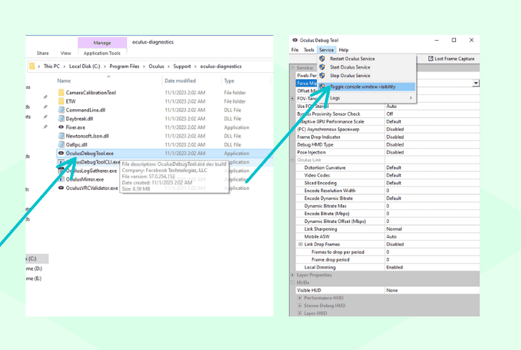 Is Your Oculus Quest 2 Stuttering? (Don't Panic, Easy Fix!) 7 enable console window view