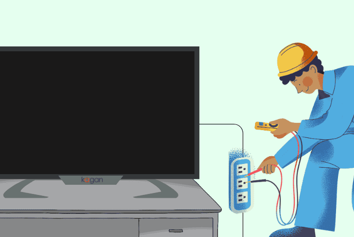 Kogan TV Black Screen? - Nightmare Solved! (Easy Tricks) 6 alter the tv’s power supply source