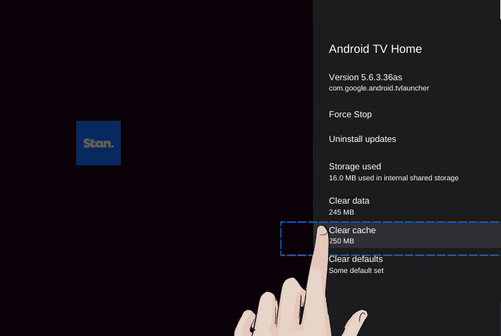 Stan Keeps Buffering Internet? (Quick & Easy Fix!) 7 clear cache data on android tv