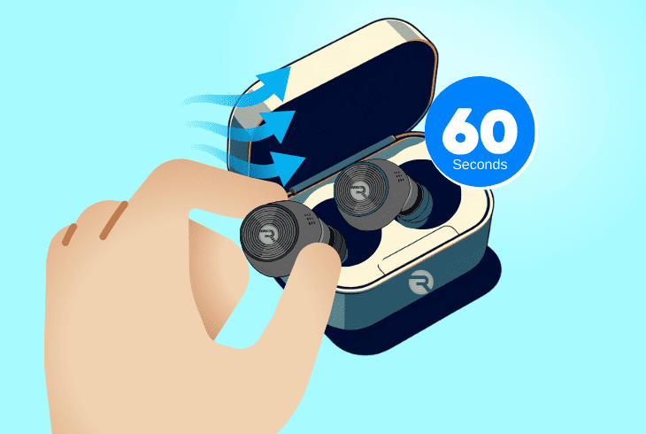 Raycon Left Earbud Quiet? - (Try These Solutions First) 2 restart your raycon earbuds