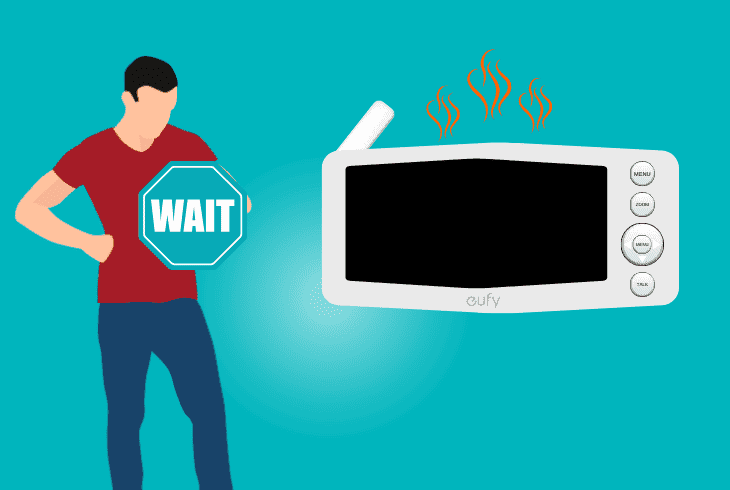 Is Your Eufy Monitor Not Charging? (Best Ways to Fix) 8 wait until the monitor cools down