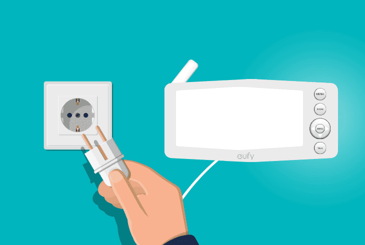 eufy Baby Monitor Not Turning On? (Easy Fix!) 5 discharge the monitor’s hardware (hard-wired)