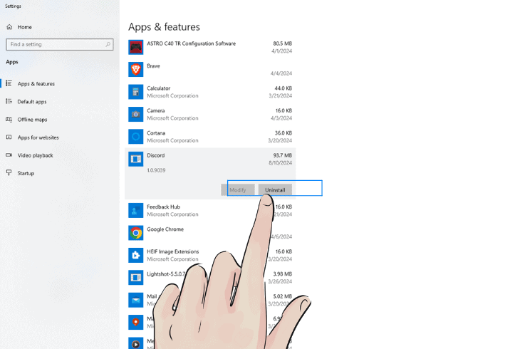 Blue Yeti Sounds Bad On Discord? (Let's Fix It Fast) 8 reinstall the discord application