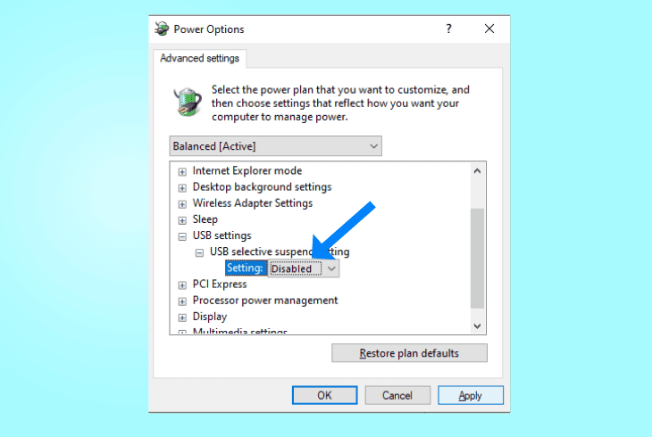 Blue Yeti Mic Not Picking Up Sound? (Easy Steps to Fix) 6 deactivate “usb selective suspend” (windows)