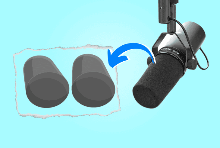 Why is My Shure SM7B So Quiet? (Don't Panic, Easy Fix!) 5 use a thinner mic windshield