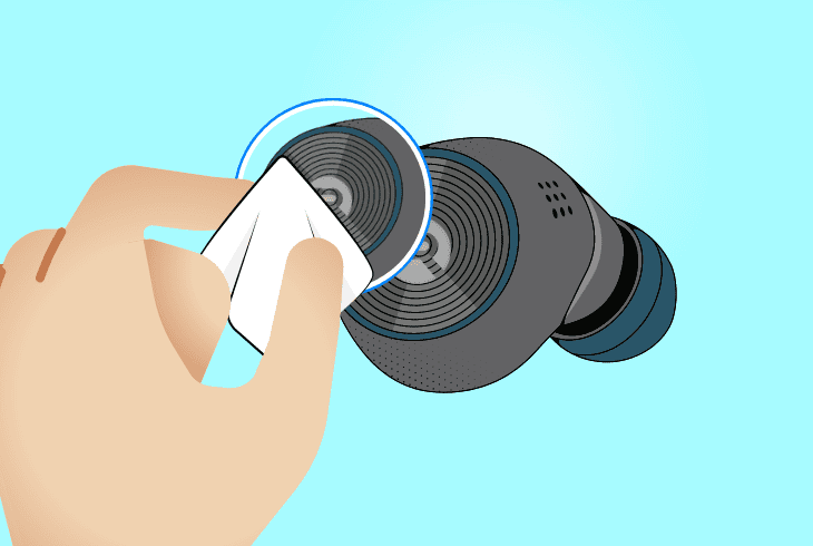 Raycon Factory Reset Not Working? (5 Proven Ways to Fix) 4 clean the buttons on both earbuds