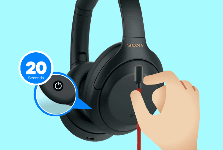 Sony WH-1000XM4 Not Turning On? (8 Best Ways to Fix!) 6 hard reset the sony wh-1000xm4