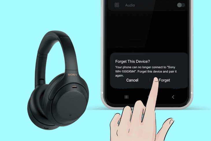 Sony WH-1000XM4 Touch Controls Not Working? (Let's Fix) 6 forget & reconnect xm4 on android