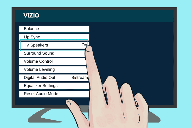 Worried About Vizio TV Sound Distortion? (Here's How To Fix) 2 switch to vizio tv’s default audio output