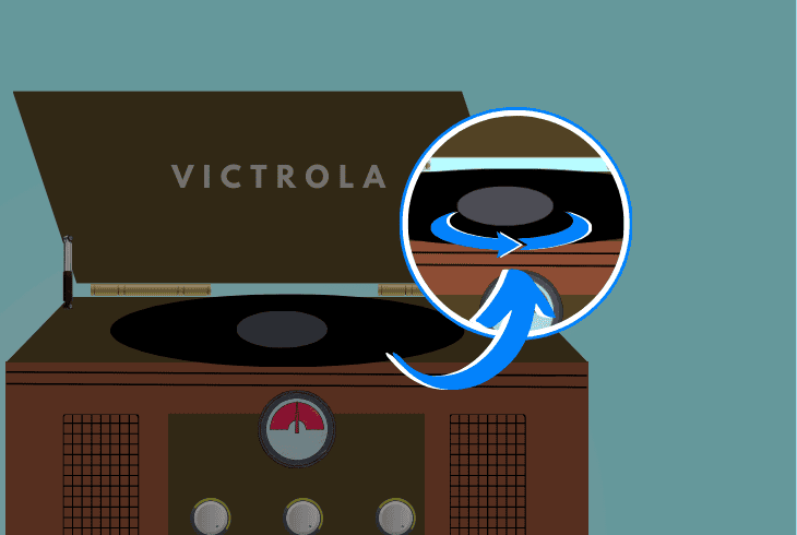 Victrola Record Player Blinking Red Light? (Easy Fix!) 2 test if victrola platter is spinning