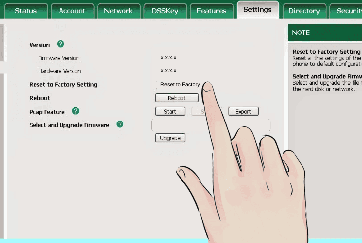 Yealink Phone Stuck On Initializing? (No Panic, Easy Fix!) 9 factory reset yealink via web gui