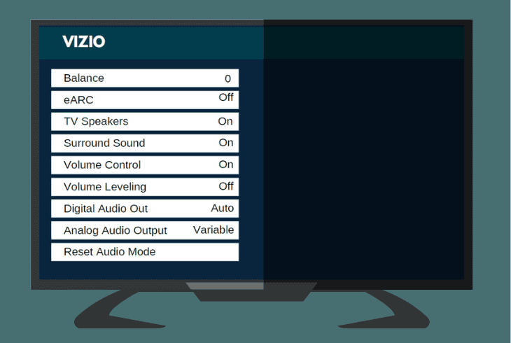 Worried About Vizio TV Sound Distortion? (Here's How To Fix) 3 re-configure the tv’s audio settings
