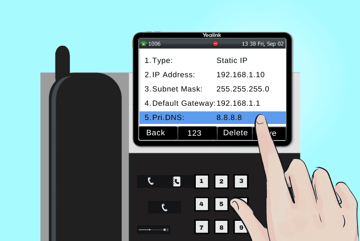 Yealink Phone Not Connecting To Network? (Let's Fix It Fast) 7 modify yealink’s dns configuration