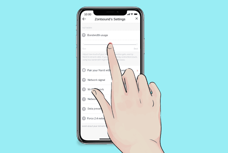 Nanit Trying To Reconnect To Your Camera? (Try These Fixes!) 6 adjust nanit’s bandwith settings