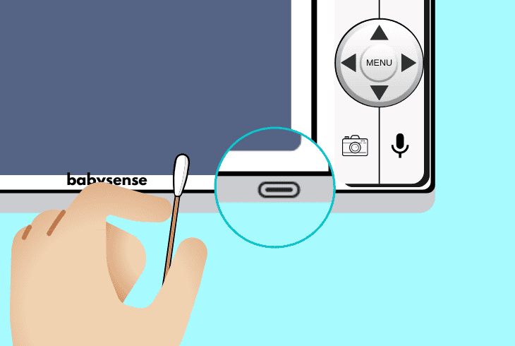 Babysense Monitor Not Turning On? (Here’s The Easy Fix!) 6 charging port inspection