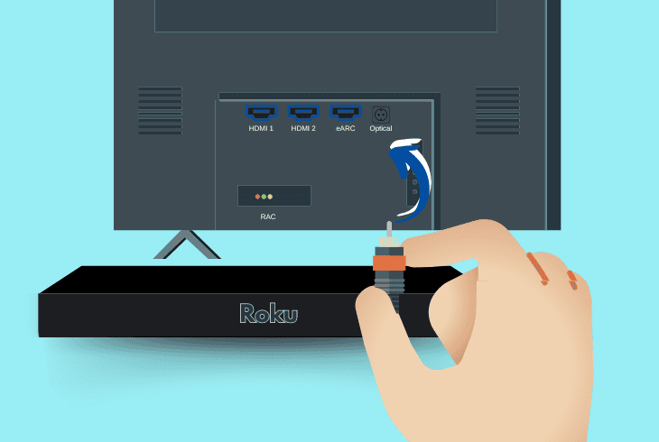 Is Your Roku Soundbar Crackling? (Don't PANIC, Easy Fix) 6 inspect the optical connection