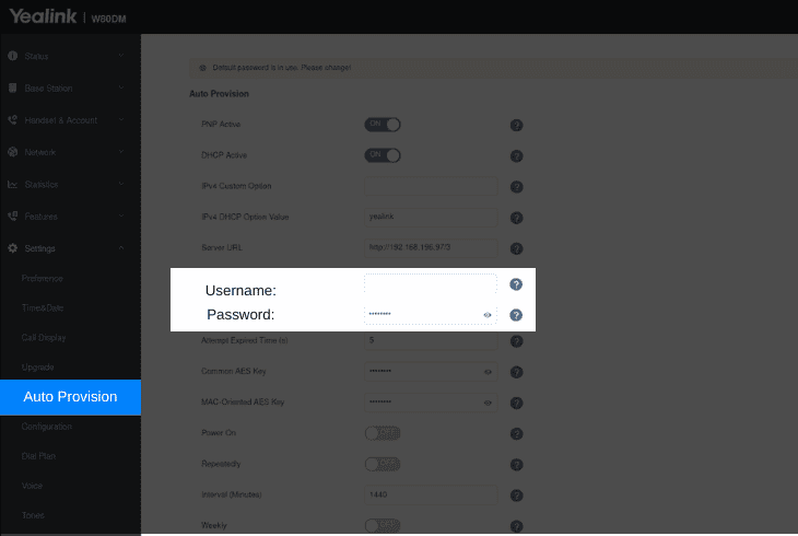 Your Yealink Update Skipped? (Here's How to Fix!) 6 change your provisioning details