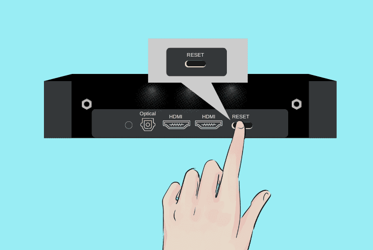 Is Your Roku Soundbar Crackling? (Don't PANIC, Easy Fix) 9 factory reset roku via reset button