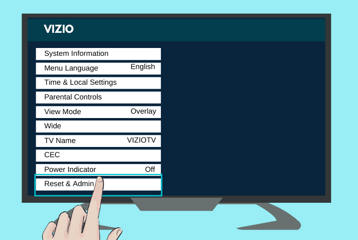 Is Your Vizio Smart TV Not Casting? (Here's the Easy Fix!) 8 factory reset the vizio tv’s system
