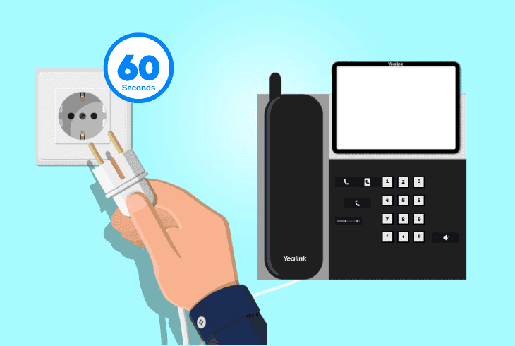 Your Yealink Update Skipped? (Here's How to Fix!) 2 soft-reset the yealink phone