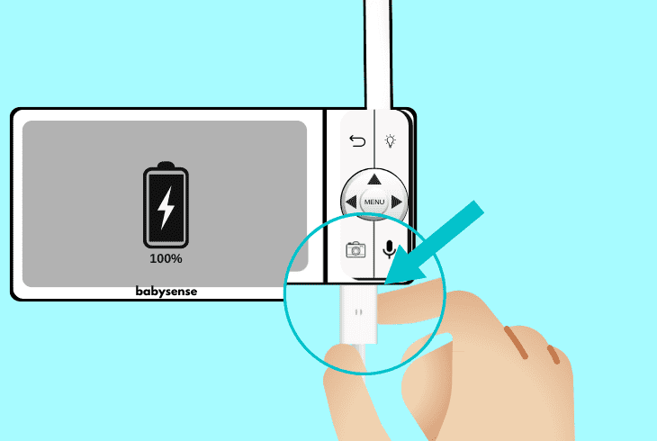 Babysense Monitor Not Charging? (Don’t Panic, Easy Fix!) 2 inspect babysense’s connections