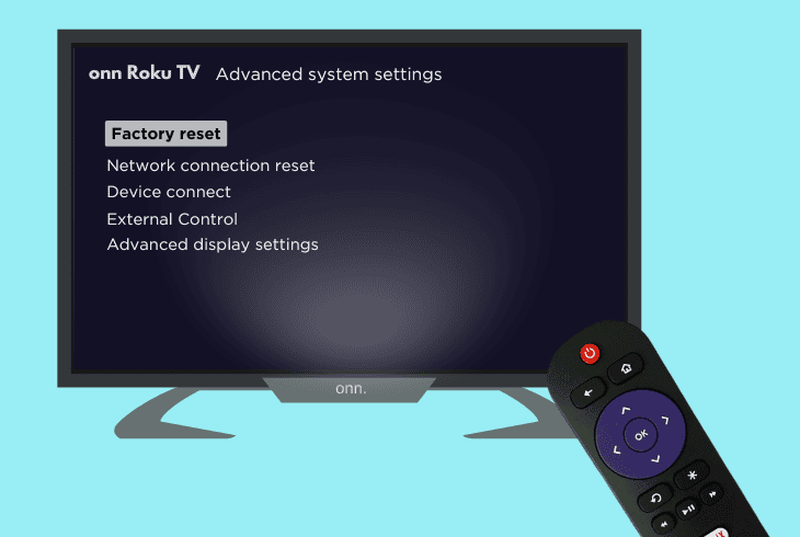 Onn Roku TV Volume Not Working? (Here's How to Fix) 10 reset the onn roku tv’s system settings