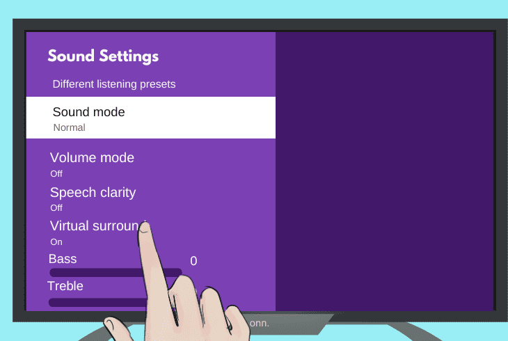 Onn Roku TV Volume Not Working? (Here's How to Fix) 7 virtual sound (sound/streambar only)