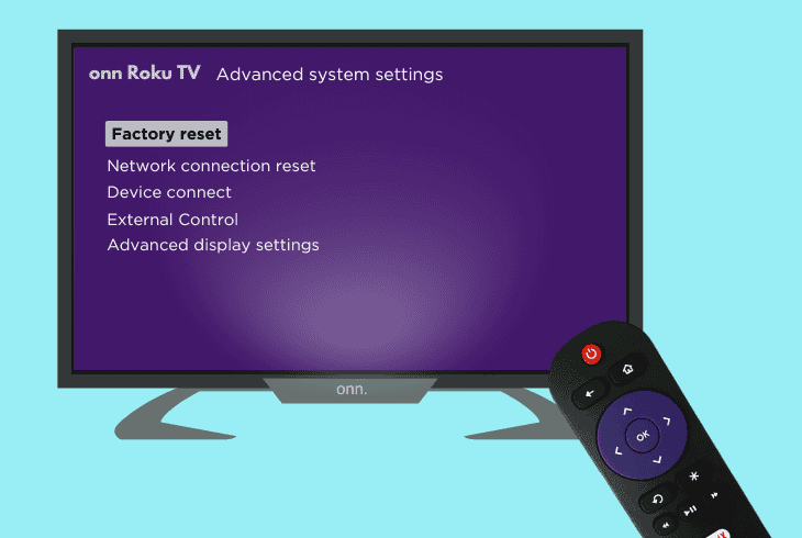 Worried About Onn Roku TV Error 003? Here’s the Quick Fix! 9 reset the onn roku tv to default