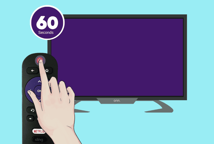 Onn Roku TV Black Screen With Sound? (Quick Fix) 4 reset onn roku tv power supply