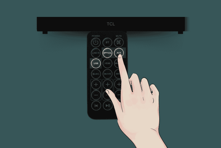 Worried With TCL Soundbar No Sound? (Here's the Fix!) 2 change the tcl soundbar’s input source