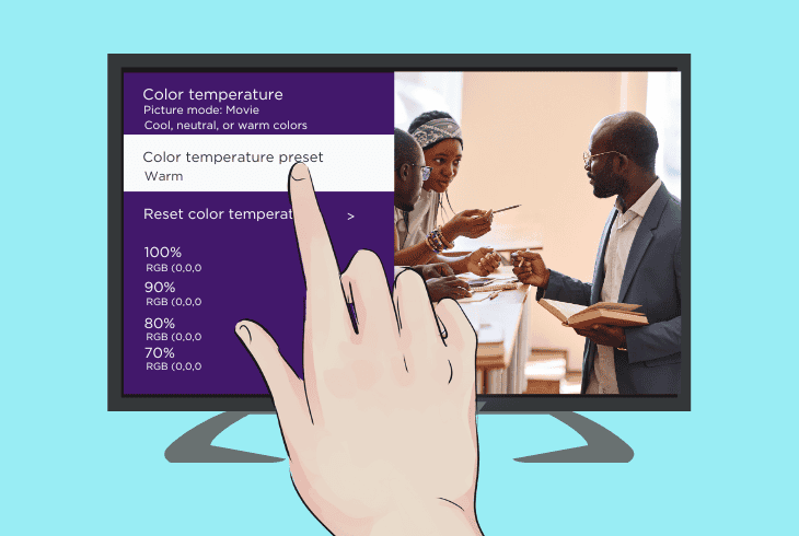 Best Picture Settings For Onn Roku TV - (Expert Settings) 8 color temperature