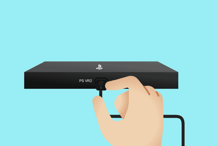How to Fix PS VR2 Red Light Issue? (Quick Fix!) 3 tighten the psvr 2 connector