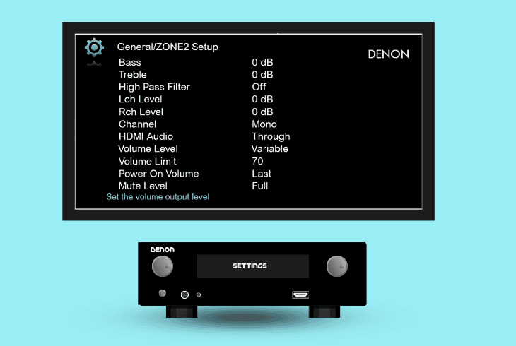 Is Your Denon Receiver Volume Too Low? (Let's Fix it Fast) 3 adjust the avr’s “volume limit range”