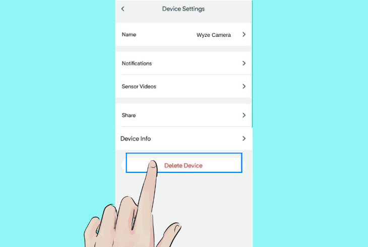 Wyze Cam v3 Flashing Blue Light? (Quick Fix You Need!) 5 how to remove wyze cam from app