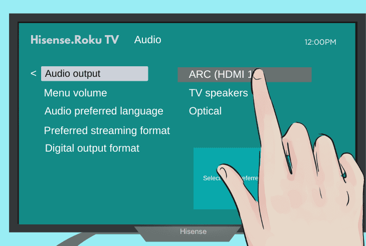 No Sound On Hisense Roku TV? (Fix No Sound Issue Fast!) 6 tweak the audio settings