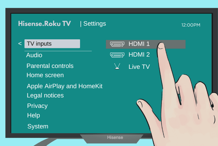 Hisense Roku TV HDMI Not Working? (Here’s the Solution!) 2 verify the hdmi input source