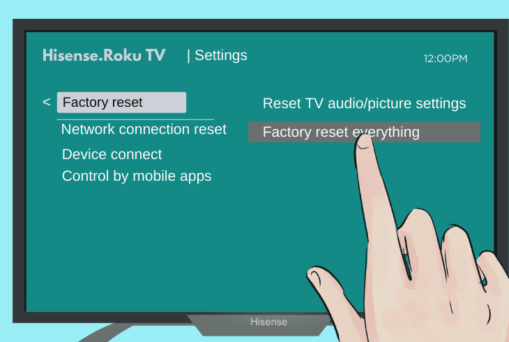Hisense Roku TV Slow To Respond? (Here’s How to Fix It) 9 factory reset hisense roku tv