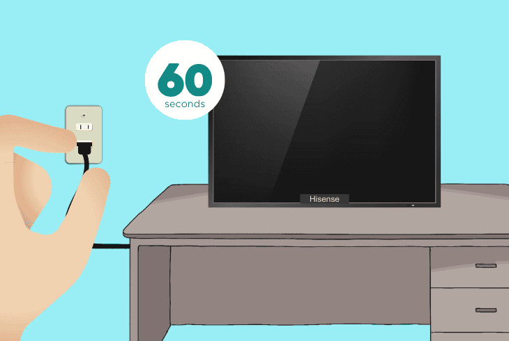Hisense Roku TV Flickering On And Off? (Here's the Fix!) 6 hard reset the hisense roku tv