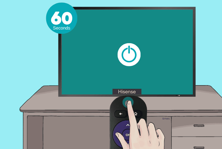 Hisense Roku TV Stuck On Logo Screen? (Ultimate Fix!) 2 reboot the hisense roku tv