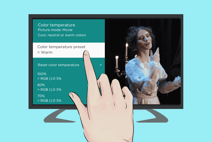 Best Hisense Roku TV Picture Settings (For Stunning Quality) 8 color temperature