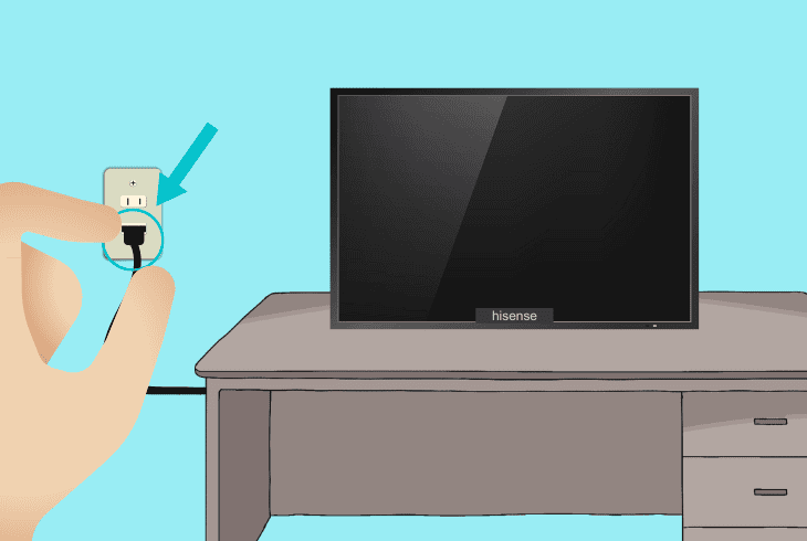 Hisense Roku TV Not Showing Picture? (Solve It Fast!) 2 check if the tv receives power