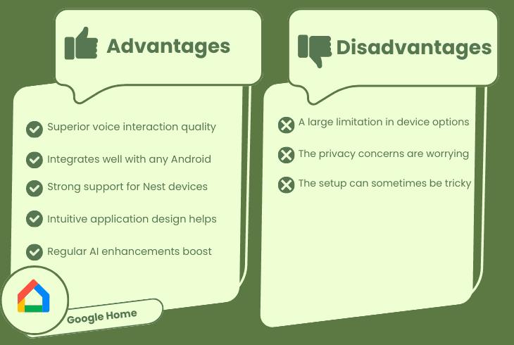 The Ultimate Smart Home Compatibility List (2025) 3 google home advantages and disadvantages