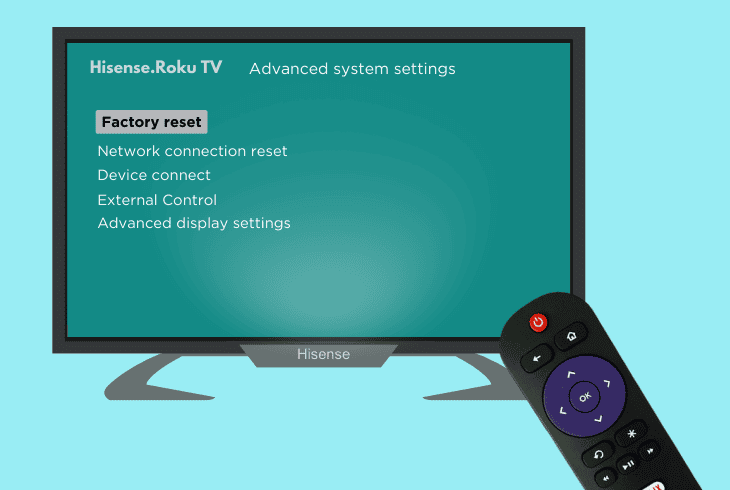 Worried with Hisense Roku TV Error 003? (Easy Fix Here!) 10 reset the hisense roku tv os