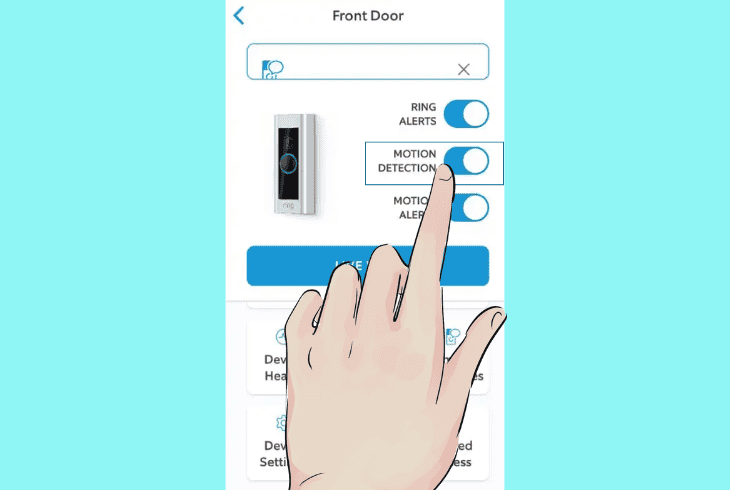 Why Is My Ring Not Notifying Me of Motion? (Fix in Minutes) 3 enable the motion detection