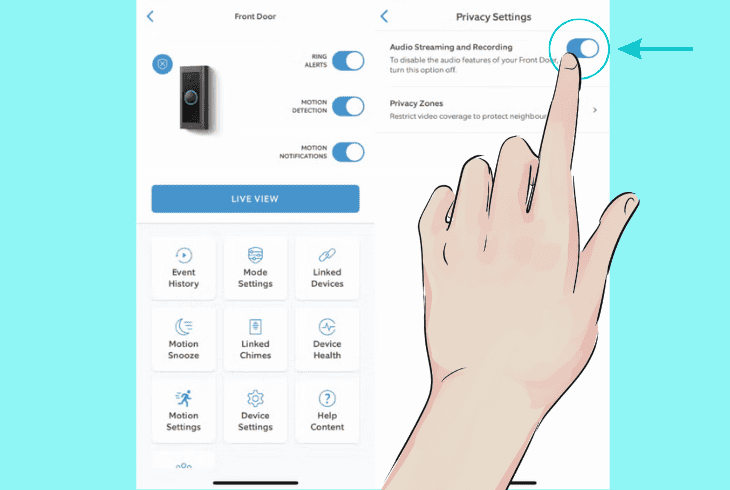 Ring Doorbell No Sound On Live View? (Quick Solutions!) 4 enable streaming & recording