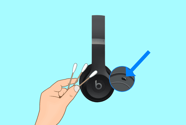 Why Are My Beats Studio Pro Not Charging? (Fix in Minutes!) 5 clean the charging port of the beats studio