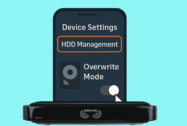 Night Owl DVR Power Light Blinking Red? (Here’s the Fix!) 6 check if the dvr “overwrite” is enabled